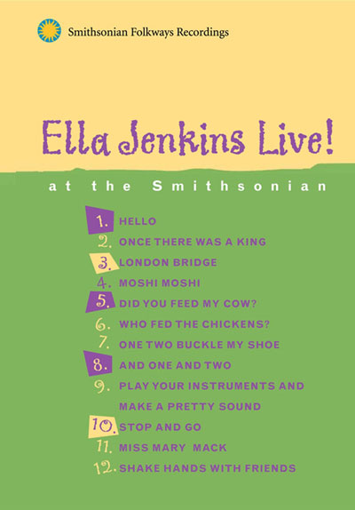 Ella Jenkins Live at the Smithsonian (DVD) Cover